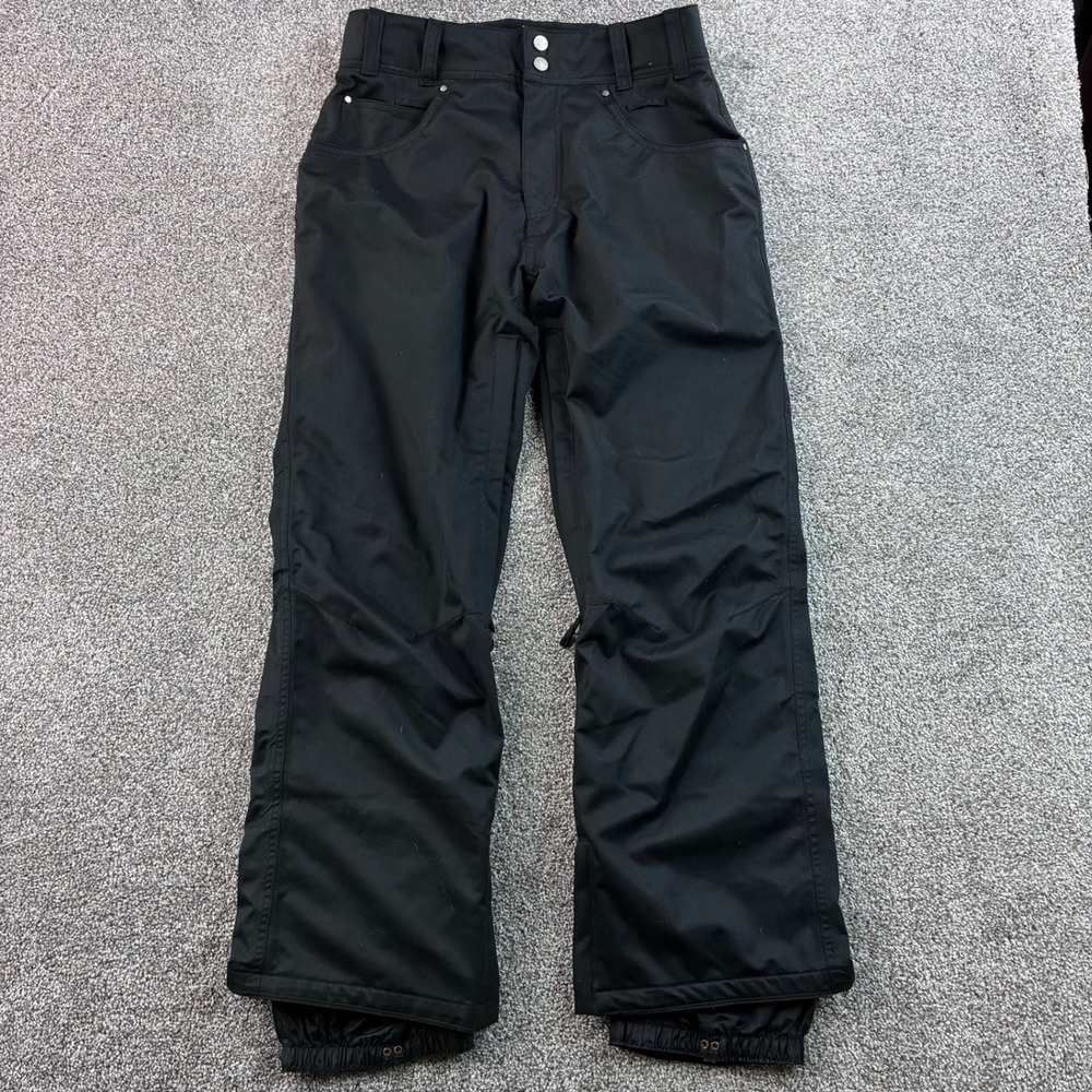 Empyre Snow Pants Mens Small Black Technical 10K Waterproof Ski Snowboard